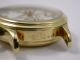 Traum Chronograph Vollkalender Hau Massiv Gold 750 Automatik Schweres Modell Armbanduhren Bild 9