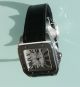Cartier Santos 100,  Xl Großes Modell,  Edelstahl, Armbanduhren Bild 4