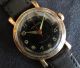 Anker,  Flieger Bzw.  Militäroptik,  Seltenes Frühes Schweizer Ankerwerk Armbanduhren Bild 2
