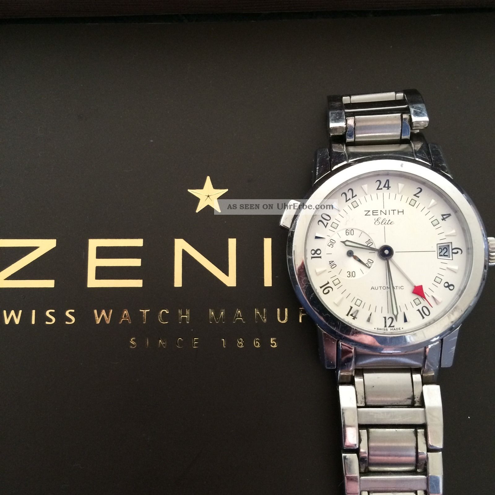 Zenith Port Royal Elite Dual Time Armbanduhren Bild