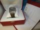 Cartier Santos 100 Automatik Uhr,  Edelstahl - Leder,  Grosses Modell Ref : W20134x Armbanduhren Bild 9