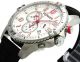 Armbanduhr Wenger Swiss 77050 Squadron Chronograph Herren Schwarz Gummi Armbanduhren Bild 1