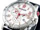 Armbanduhr Wenger Swiss 77050 Squadron Chronograph Herren Schwarz Gummi Armbanduhren Bild 2