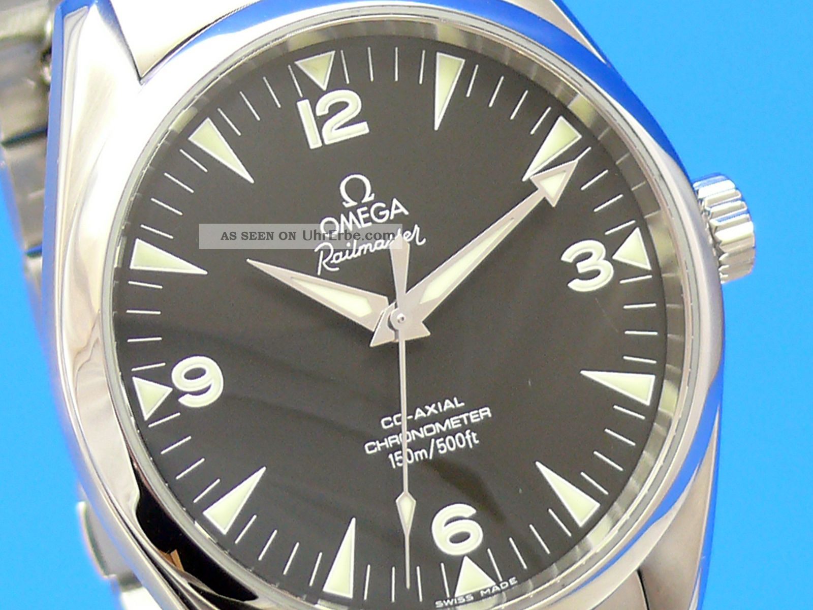 Omega Seamasteraqua - Terra Railmaster Co - Axial - Chronometer Armbanduhren Bild