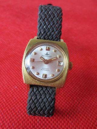 Dugena Monza Automatic Damen Armbanduhr - 3309 - Vintage Wristwatch - Selfwinding Bild