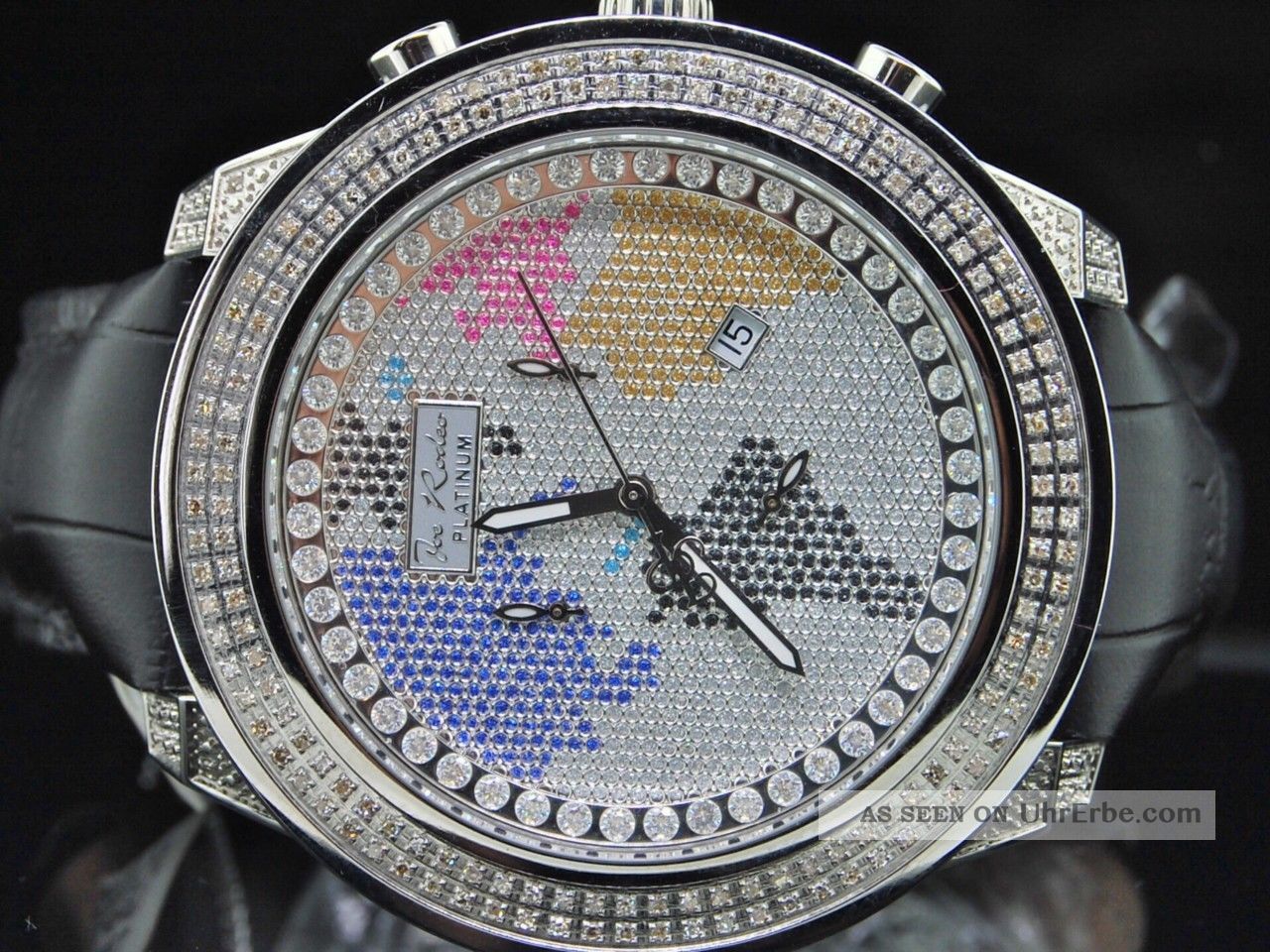 Joe Aqua Rodeo World Jojo 1.  75c Uhr Diamant Master Armbanduhren Bild