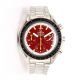 Omega Speedmaster Chrono Stahl Automatisch Uhr Rotes Zifferblatt Armband 3810.  62 Armbanduhren Bild 1