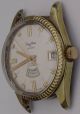 Jungfrau 25 Rubis Classic Swiss Gold Uhr Watch Automatic Day Date Bill Incabloc Armbanduhren Bild 2