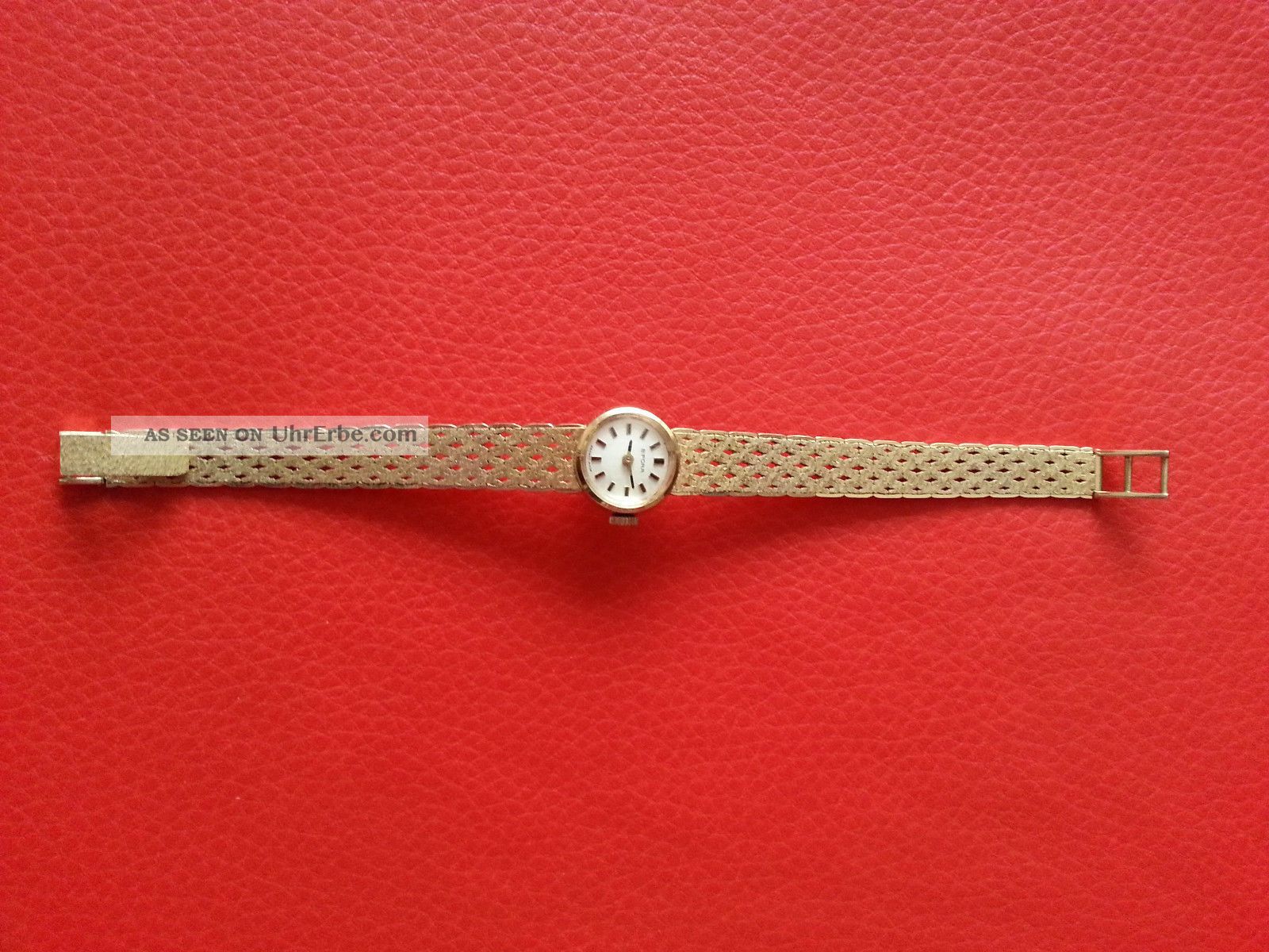 Bifora Damen Armbanduhr,  585 Gold Armbanduhren Bild