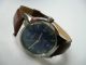Rare Fortis Blue Eye Military Handaufzug,  Vintage, Armbanduhren Bild 5
