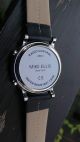 Mike Ellis Funkuhr -,  Ca.  42 Mm Große Herrenuhr In Silber; Edelstahlgehäuse Armbanduhren Bild 7