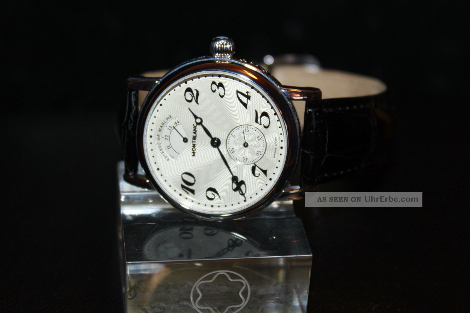 Montblanc Meisterstück Anniversary Lim.  Edition 1924 Reserve De Marche Uhr Armbanduhren Bild