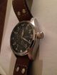 Xxl Uhr Armbanduhr Riesen Zifferblatt 50mm Mit Krone Oozoo Edel Fliegeruhr Armbanduhren Bild 3