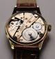 Elegante Vintage Armbanduhr Tourist – Handaufzug – Wehrmachtswerk Cal.  As 1130 Armbanduhren Bild 3