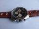 Nivada Chronograph Valjoux 724 Gmt Vintage Armbanduhren Bild 7