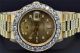 Rolex Date Präsident 18k Gold - Diamant - Uhr Individuelle Lünette 39mm Armbanduhren Bild 1