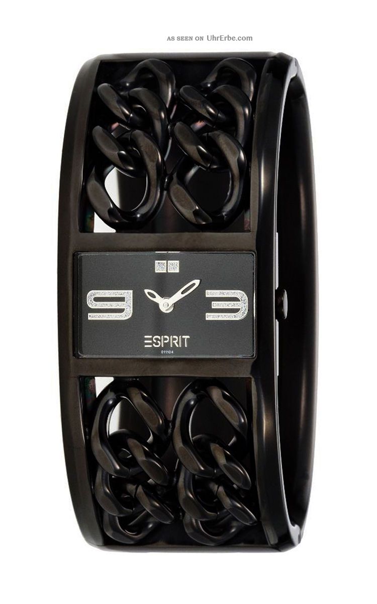 Esprit Es101112007 Double Dash Night Damenuhr Markenuhr Armbanduhr Armbanduhren Bild