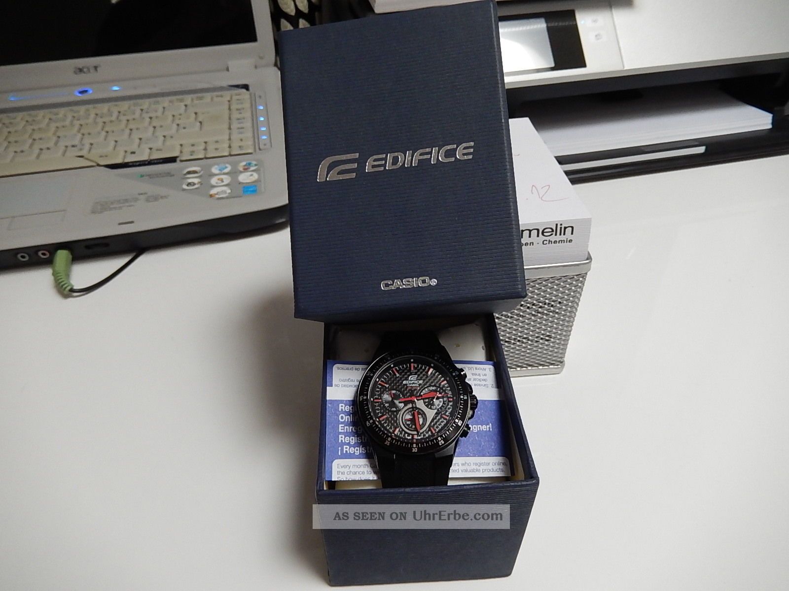 Casio Edifice Ef - 552pb - 1a4vef Armbanduhr Für Herren Armbanduhren Bild