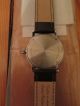 Junkers Bauhaus Herrenuhr 6046 - 5 Uhr Quarz Lederarmband Stowa Armband 40mm Armbanduhren Bild 4