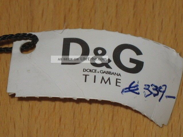 Dolce & Gabbana D & G Damen Uhr Armbanduhr Shout Dw0287 Mit Etikett Ovp Armbanduhren Bild
