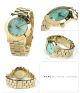 Neue Marc Jacobs Damen - Armbanduhr Armband Gold Amy Swarovski Minze Zifferblatt Armbanduhren Bild 3