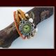 Wickeluhr Damenarmbanduhr Vintage Uhr Armbanduhr Damenuhr Lederarmband Armbanduhren Bild 5
