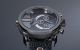 Zeiger Herren Uhr Analog Quarzuhr Leder Armbanduhr Mit 2 Zeitzonen Armbanduhren Bild 2
