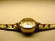 Armbanduhr F.  Damen,  Meisteranker,  Massiv Silber,  Vergoldet Armbanduhren Bild 2