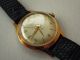 Junghans 17 Juwels 20 Mikron Vergoldet Hau Herrenarmbanduhr Vintage Analog Armbanduhren Bild 5