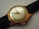 Junghans 17 Juwels 20 Mikron Vergoldet Hau Herrenarmbanduhr Vintage Analog Armbanduhren Bild 6