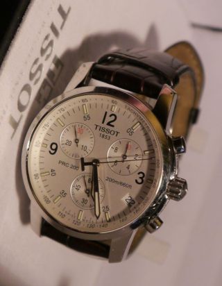 Tissot Prc 200 - Chronograph - Mit Uhrenpass Bild