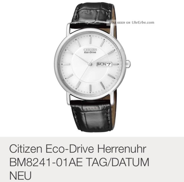 Citizen Eco - Drive Armbanduhren Bild