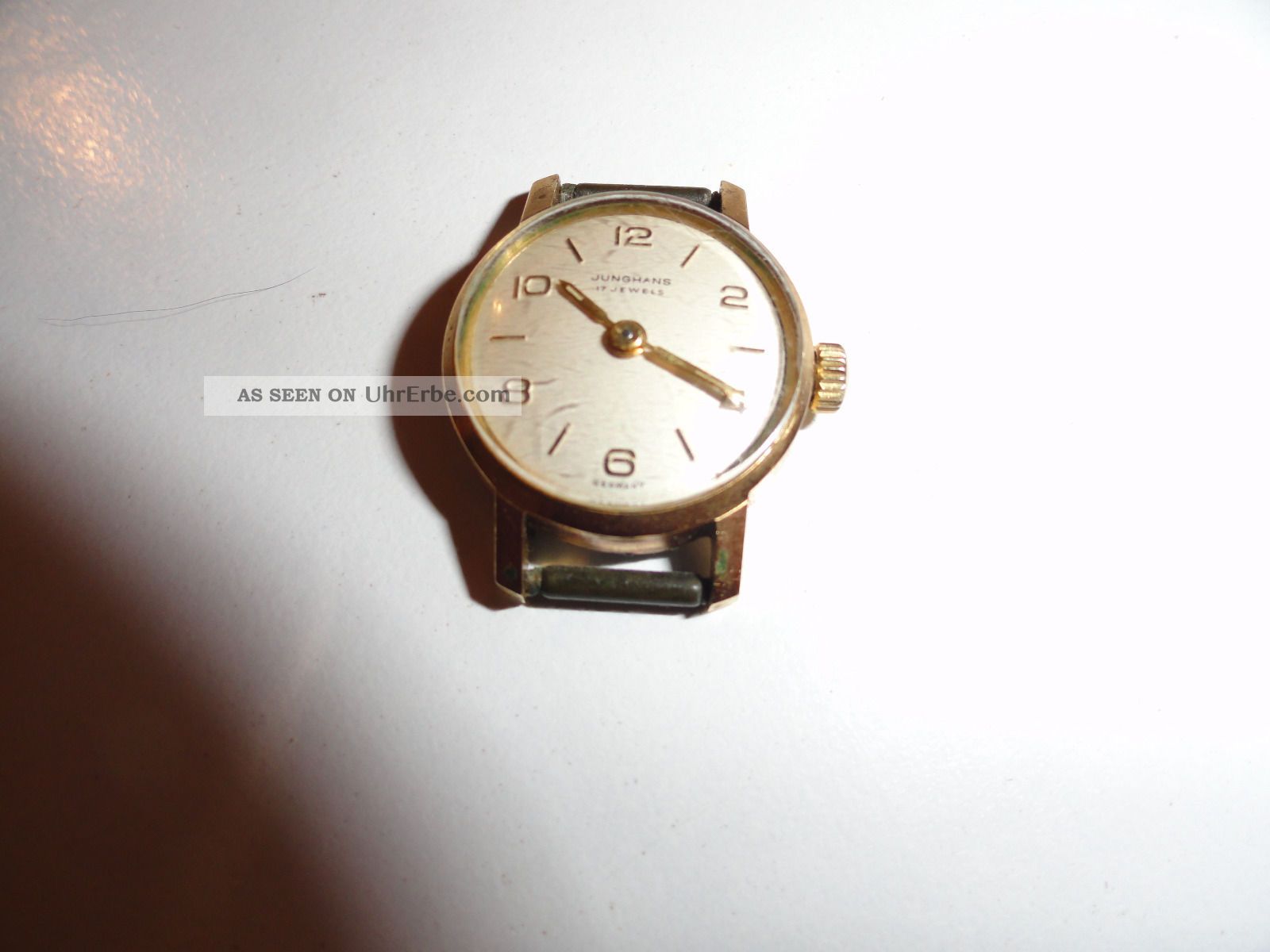 Junghans Damenuhr Handaufzug Vintage Ohne Armband Aber Funktionstüchtig Armbanduhren Bild