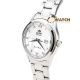 Orient Nr1q004w Damen ' S Weißes Ziffernblatt Stahl Automatische Kristall Uhr Armbanduhren Bild 1