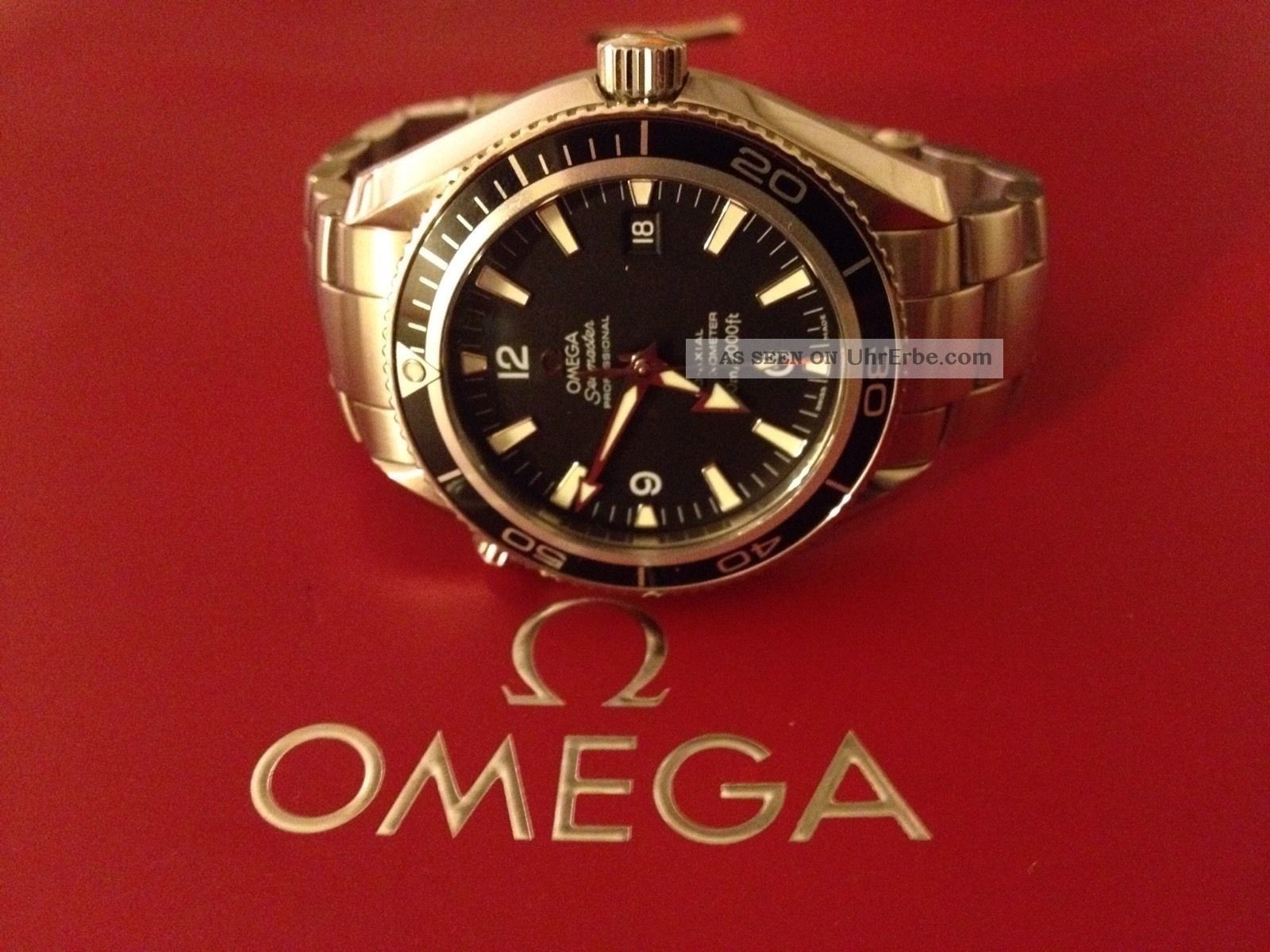 Omega Uhr Planet Ocean Armbanduhren Bild