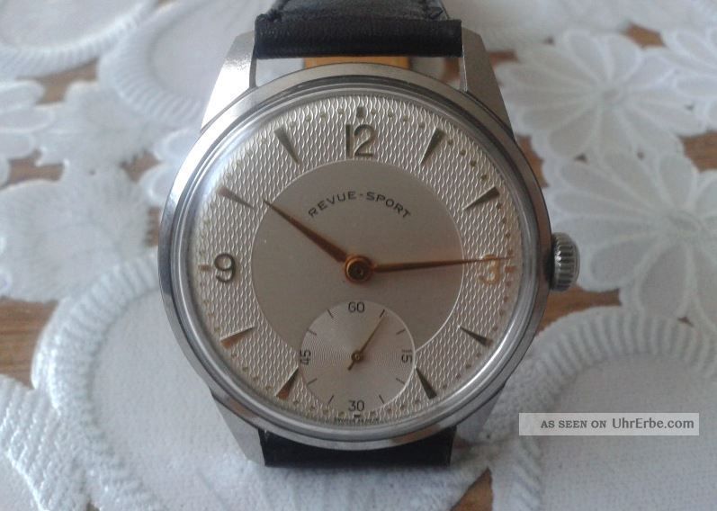 Vintage Revue - Sport / Watch / Swiss Made Armbanduhren Bild