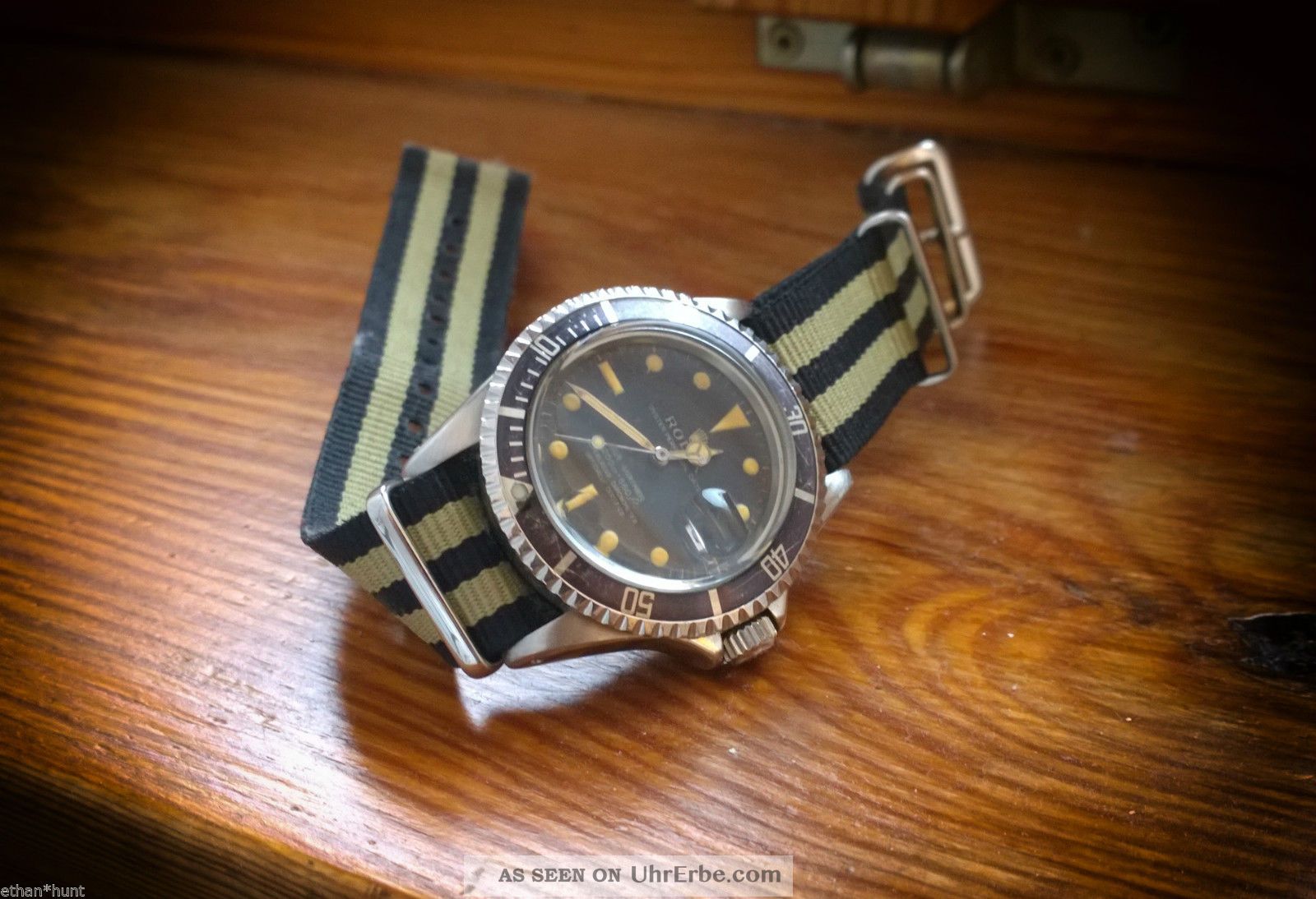Rolex Red Submariner 1680 Aus 1969 Armbanduhren Bild