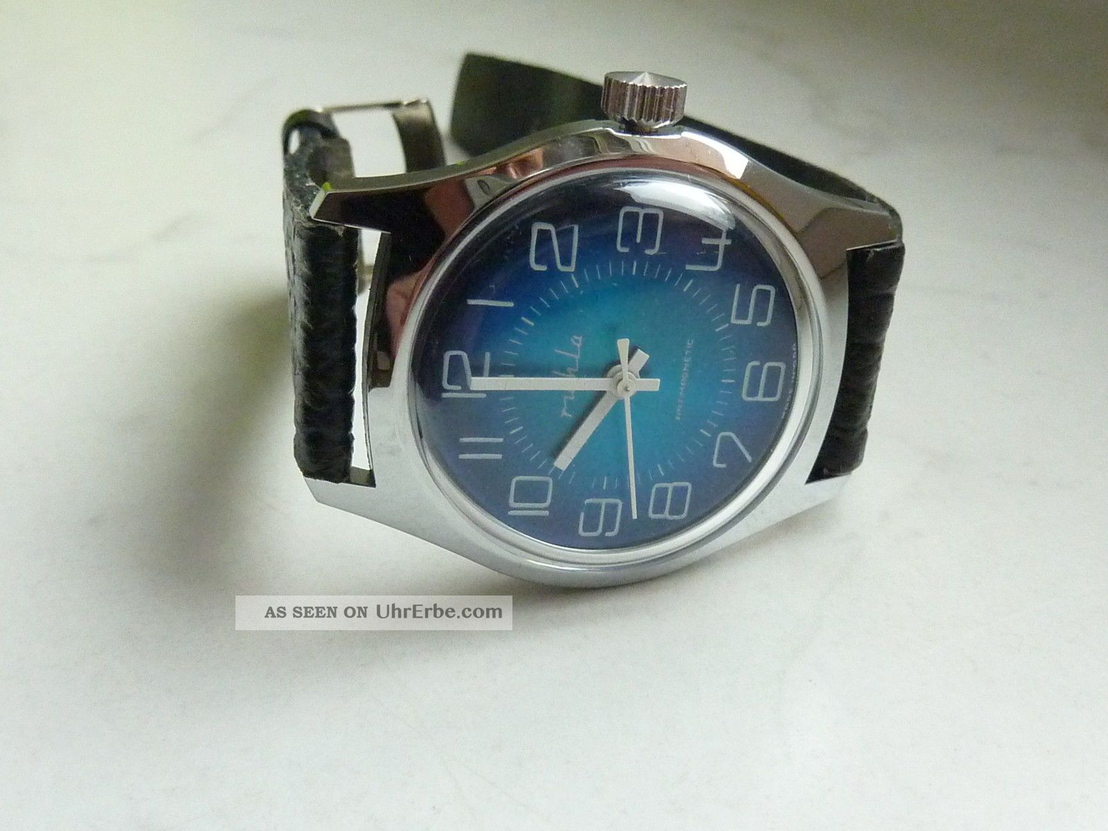 Ruhla Uhr Herrenuhr,  Ungetragen Nos,  Vintage Ddr,  70er 80er Jahre Armbanduhren Bild