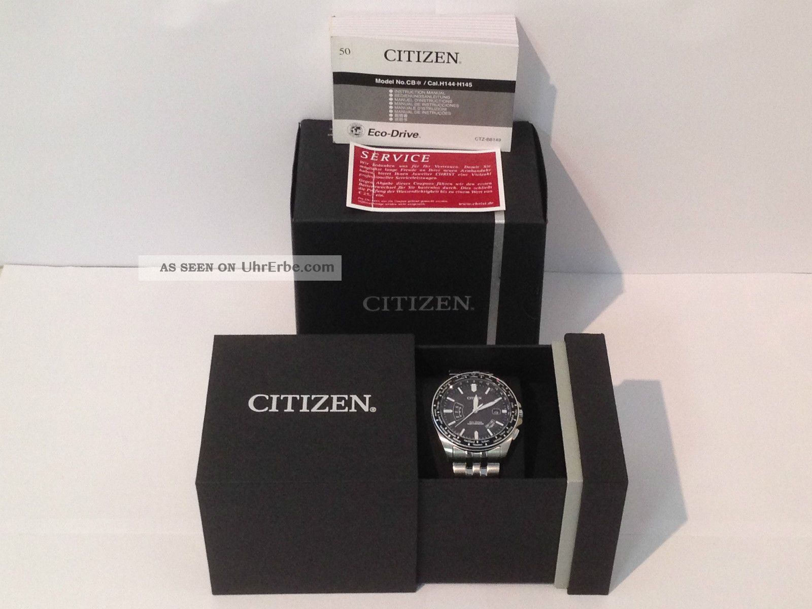 Citizen Promaster Land Armbanduhr Für Herren (cb0021 - 57e) Mit Armbanduhren Bild