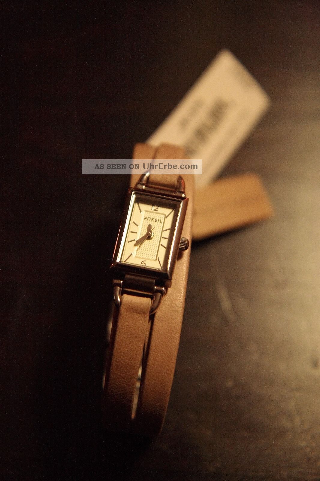 Fossil Damenuhr Leder Armbanduhren Bild