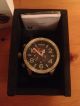 Nixon 51 - 30 Chrono Leather Uhr - Navy Brown Armbanduhren Bild 3