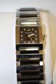 Swarovski Uhr Watch Edelstahl Grau Geschliffen Glitzernde Steine Originalbox Top Armbanduhren Bild 1