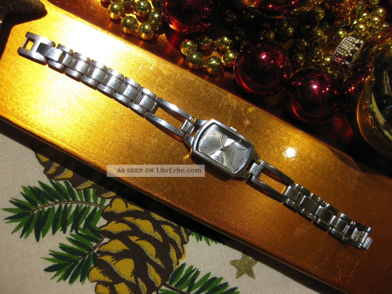 Sempre Damen/mädchenuhr 925 Sterling Silber Mit Batterie Armbanduhren Bild