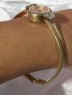 Rare Vintage Silvana Gold Aufziehuhr 21 Rubis Manuell Art Deco Design Diamant Armbanduhren Bild 7