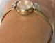 Rare Vintage Silvana Gold Aufziehuhr 21 Rubis Manuell Art Deco Design Diamant Armbanduhren Bild 8