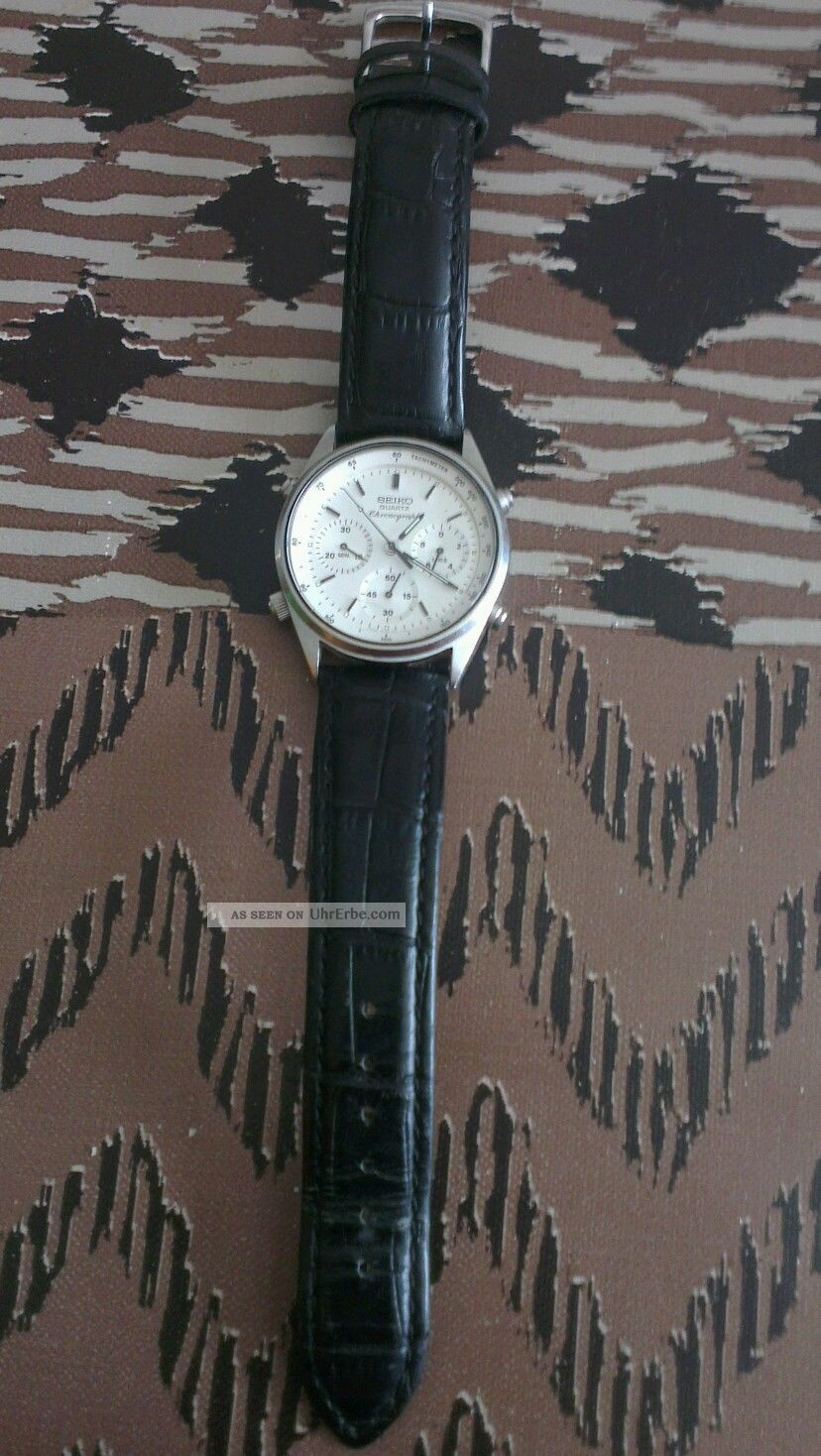 Seiko Quartz Chronograph Armbanduhren Bild