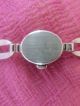 Alte Armbanduhr Chamon Uhr,  Armband Gepunzt 925 Silber Armbanduhren Bild 5