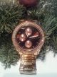 Esprit Uhr Damen Rose Gold Steinchen Edel Schick Top Armbanduhren Bild 3