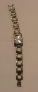 Biete Eine Wenig Getragene Damen Uhr Von Tcm In Silber Mit Blauem Zifferblatt Armbanduhren Bild 1