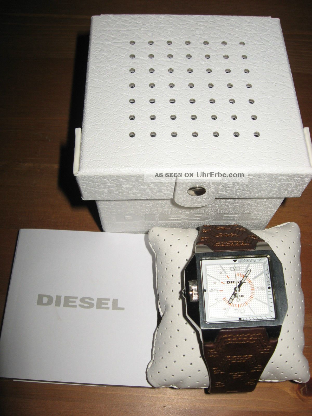Diesel Herrenuhr Armbanduhr Dz 1267 Only The Brave Neuw Ungetragen Inkl Box Armbanduhren Bild